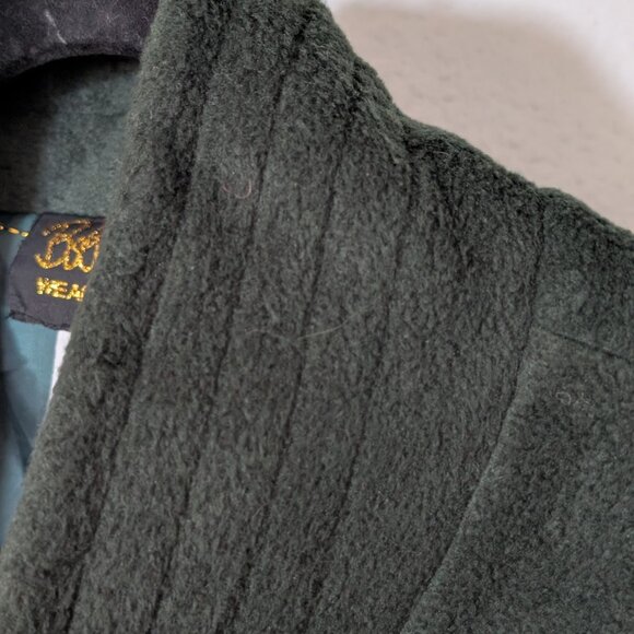 Vintage Bob Mackie Wearable Art Embroidered Autumn Leaf Jacket Artsy Maximalist - Picture 8 of 8